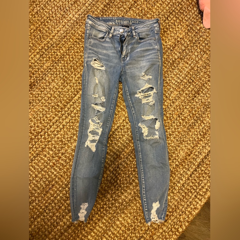 American eagle hi rise jegging